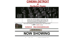 Desktop Screenshot of casscitycinema.com